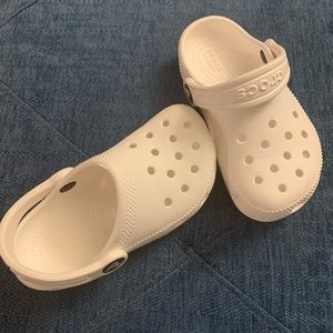 White Crocs